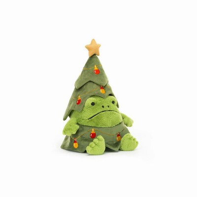 Jellycat Christmas Tree Ricky Rain Frog Australia | 034612KGM